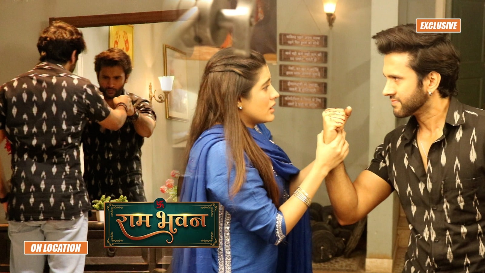 18th May 2025 Ram Bhavan Written Update : गुस्से से आग बबूला हुआ ओम, ईशा संग हुए बहस