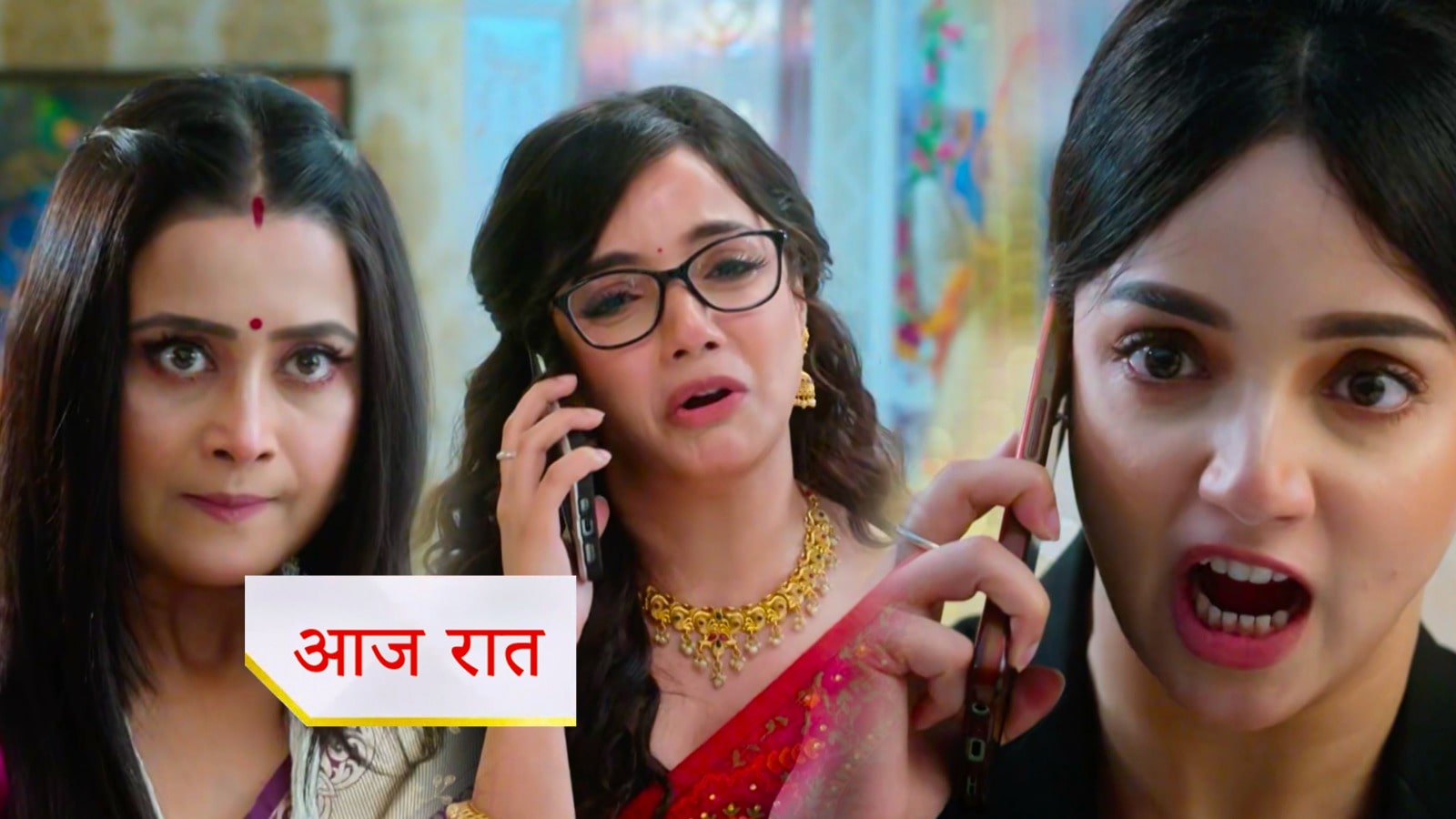 Aarti Anjali Aswathi 6th October 2025 Written Update : आरती ने बचाया खूनी को ? अंजलि और राघव में हुई बहस