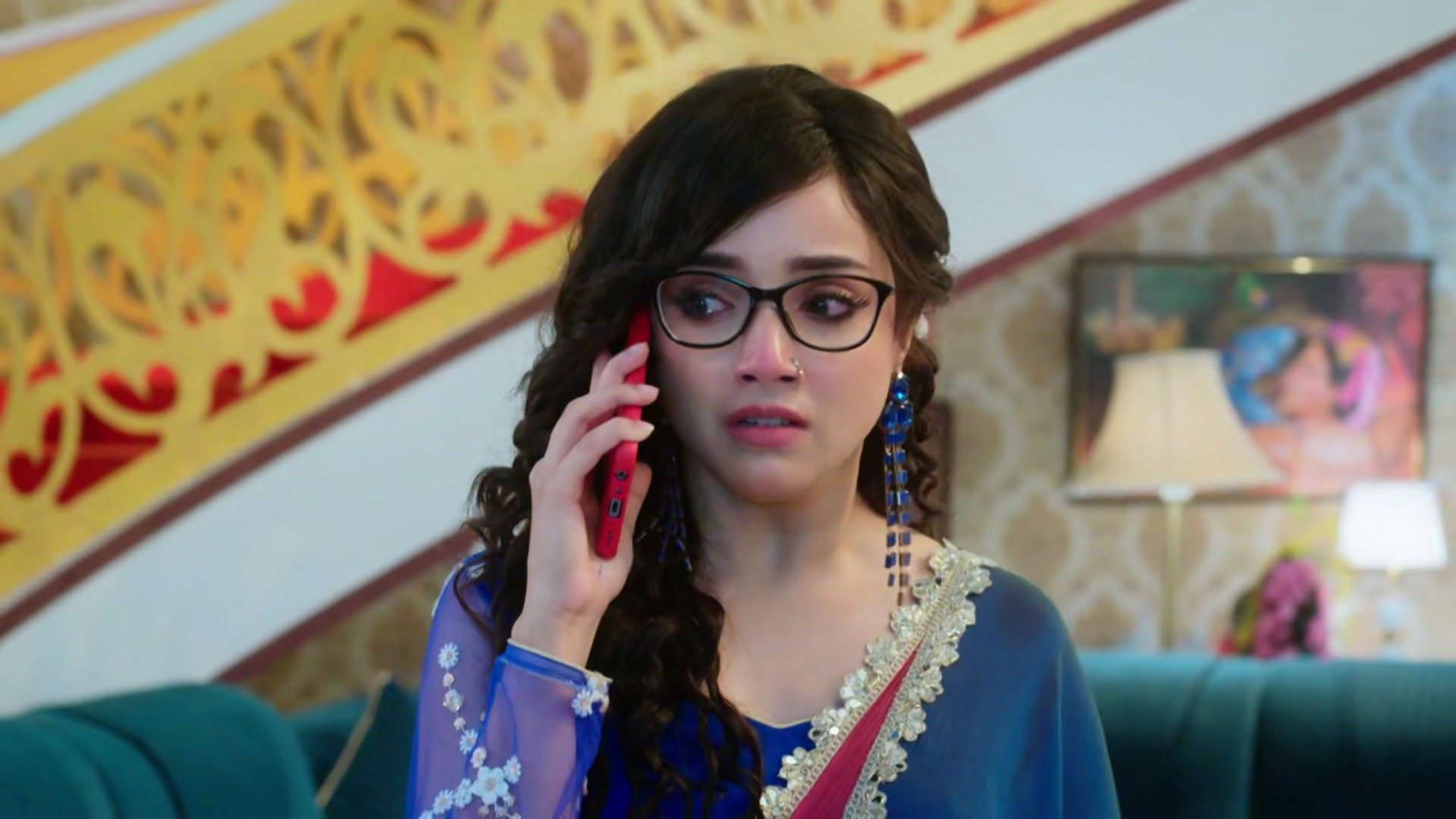 Aarti Anjali Awasthi 13th October 2025 Written update: Raghav and Sadhika shield Aarti against Anjali