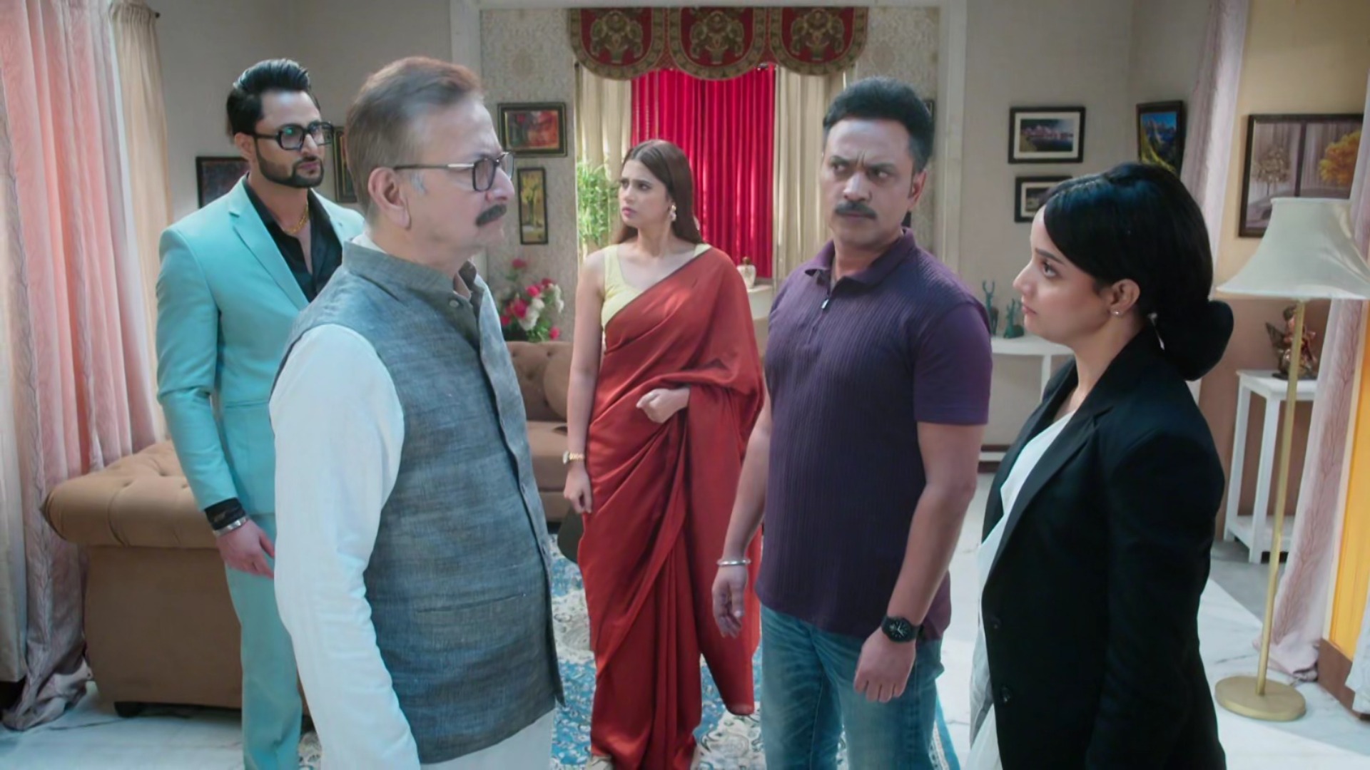 Aarti Anjali Awasthi 6th October 2025 Written update: Aarti clashes with Anjali over Yuvraj's arrest