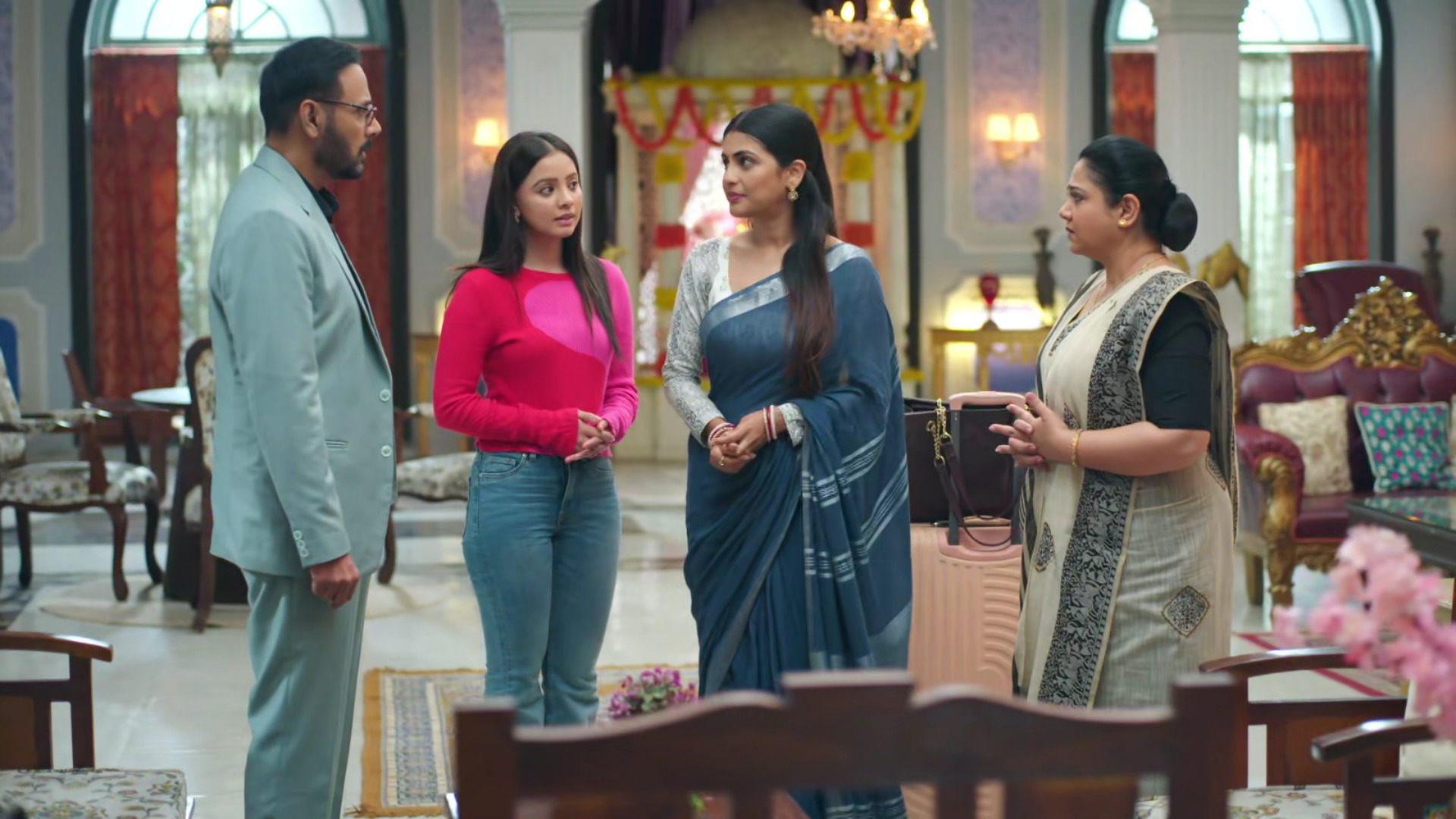 Ishani 10th October 2025 Written update: Ishani bid farewell to Shashwat & family